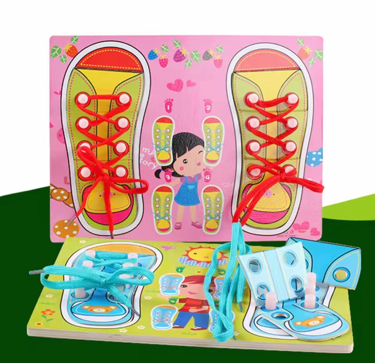 Wooden Lacing Board - Image 2