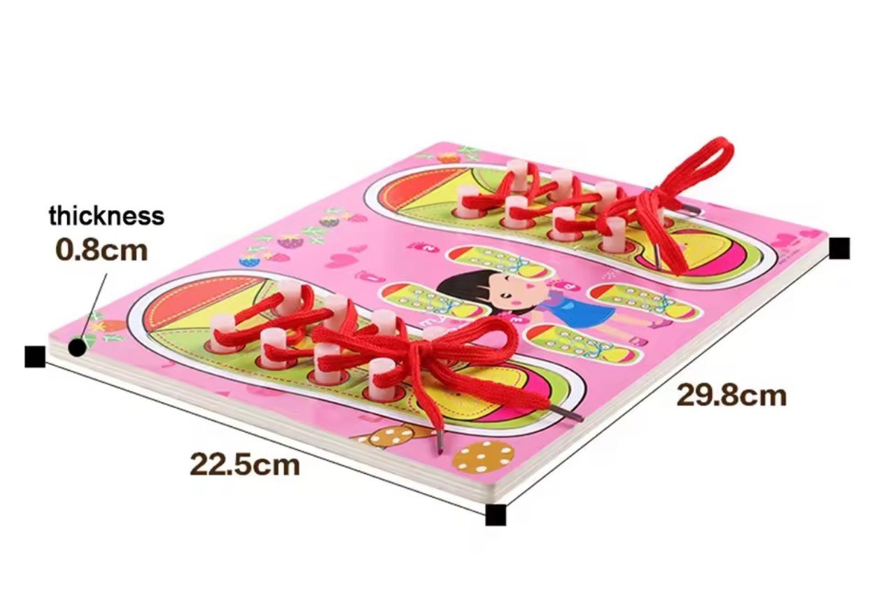 Wooden Lacing Board - Image 3